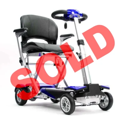 Drive AutoFold Elite Folding Mobility Scooter Blue Sold