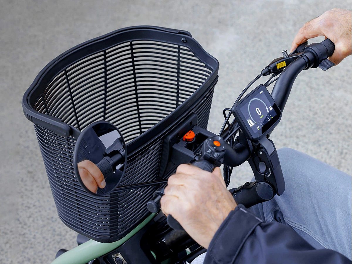 Sunrise Medical Sterling S700 Large Mobility Scooter that comes with all-round suspension for improved comfort