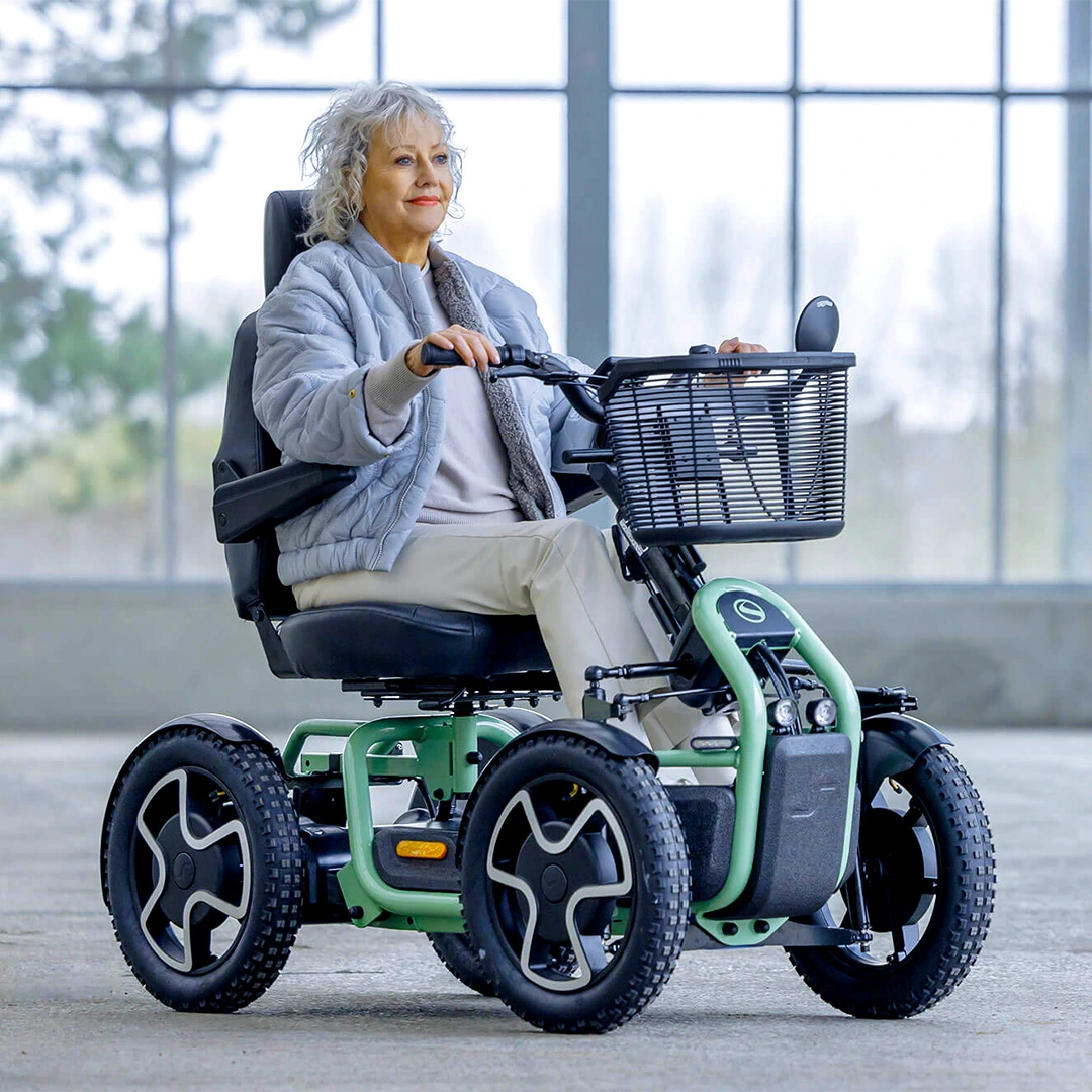 Sunrise Medical S800 Large Mobility Scooter Indoors