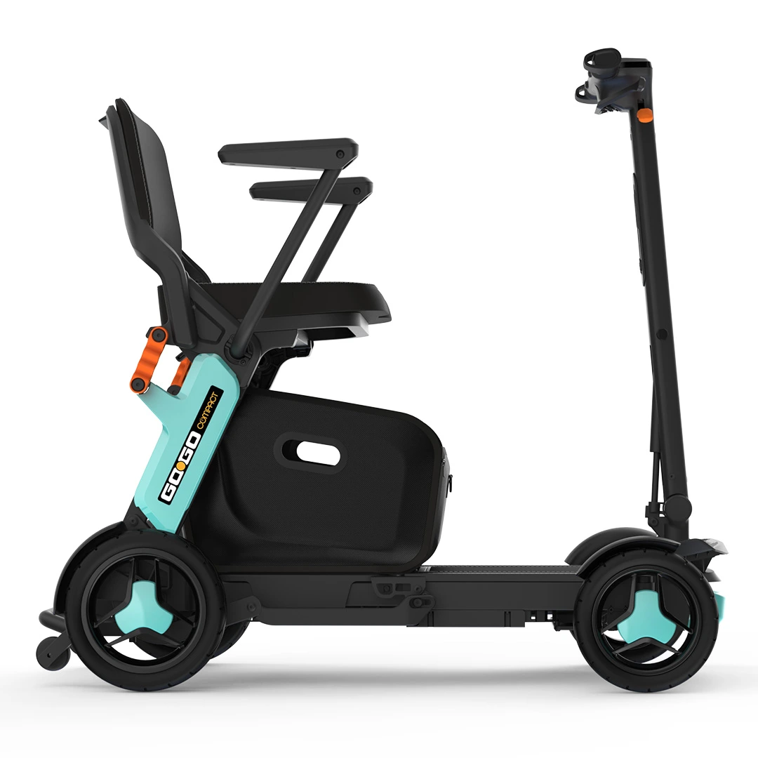 Go Go Compact Mobility Scooter Side On Go Go Compact Mobility Scooter Side On