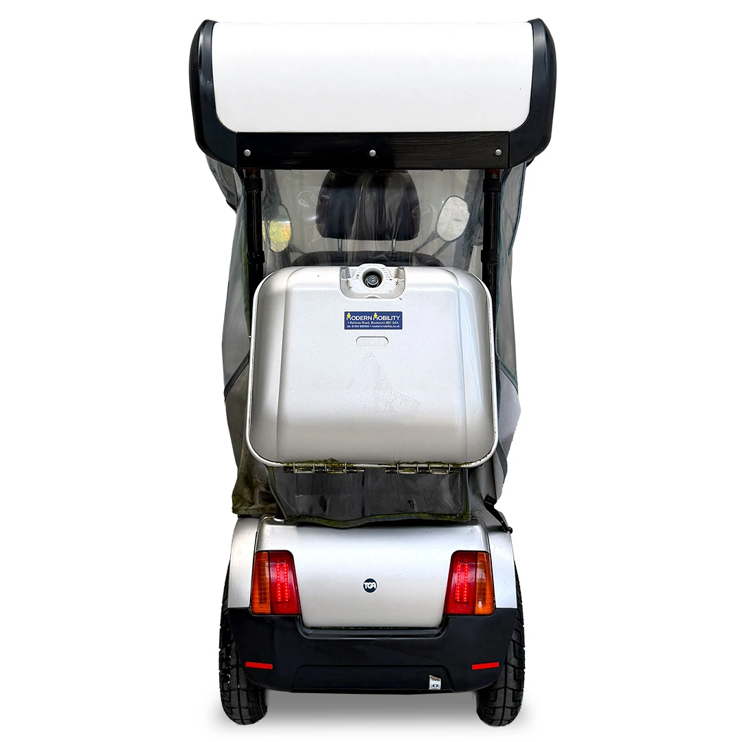 TGA Breeze S4 Silver with Canopy Approved Used Mobility Scooter TGA Breeze S4 Silver with Canopy Approved Used Mobility Scooter