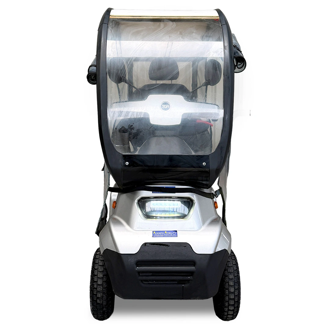 TGA Breeze S4 Silver with Canopy Approved Used Mobility Scooter TGA Breeze S4 Silver with Canopy Approved Used Mobility Scooter