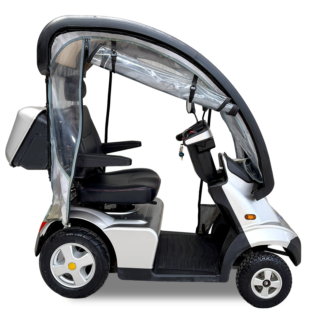 TGA Breeze S4 Silver with Canopy Approved Used Mobility Scooter TGA Breeze S4 Silver with Canopy Approved Used Mobility Scooter