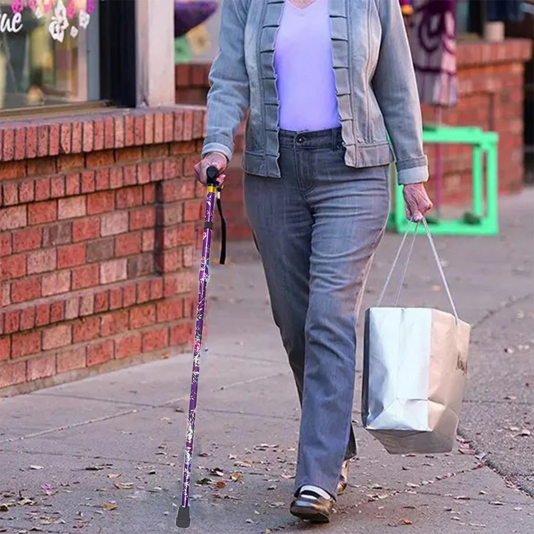 Floral Folding Walking Stick Lifestyle Floral Folding Walking Stick Lifestyle