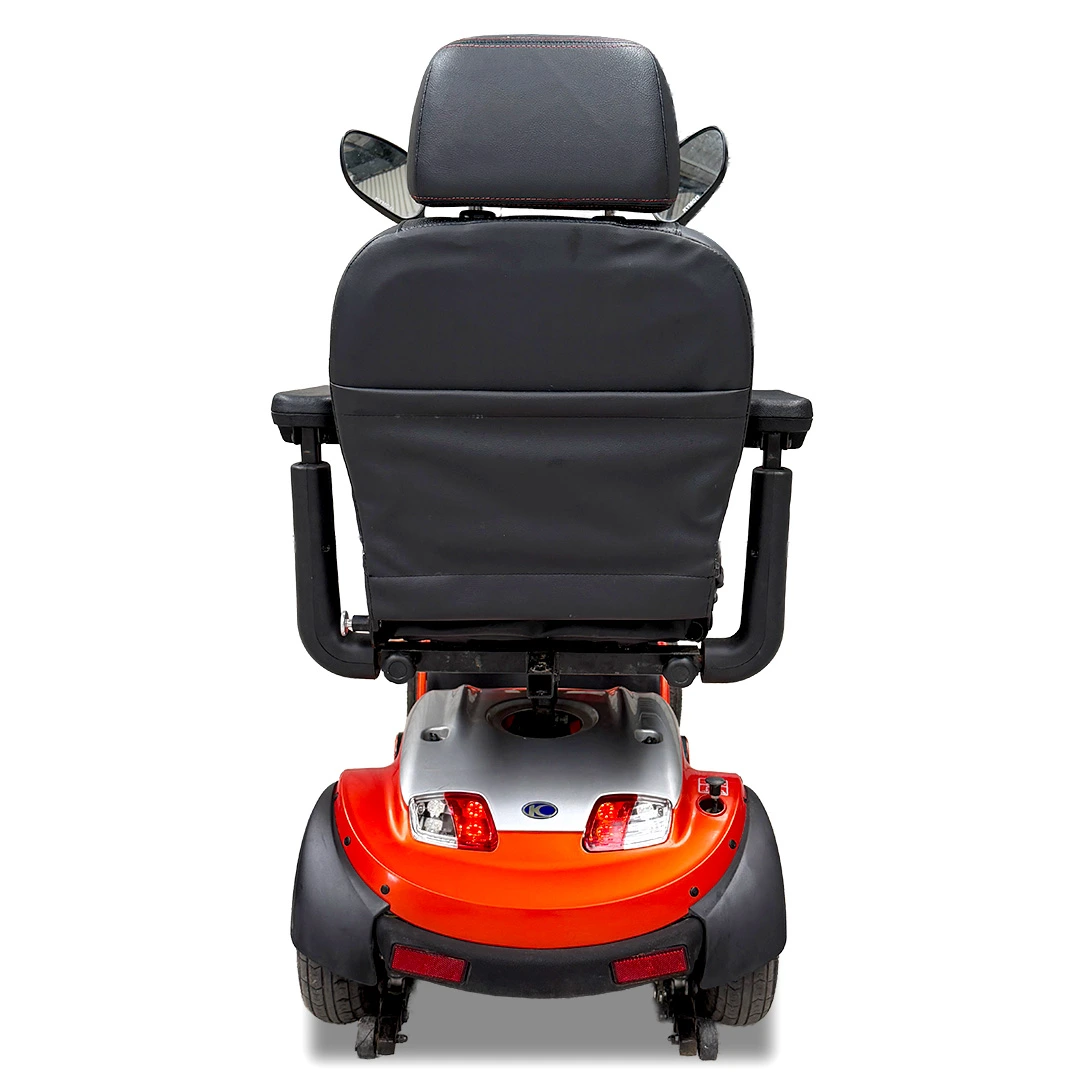 Kymco Midi XLS Orange Back Kymco Midi XLS Orange Back