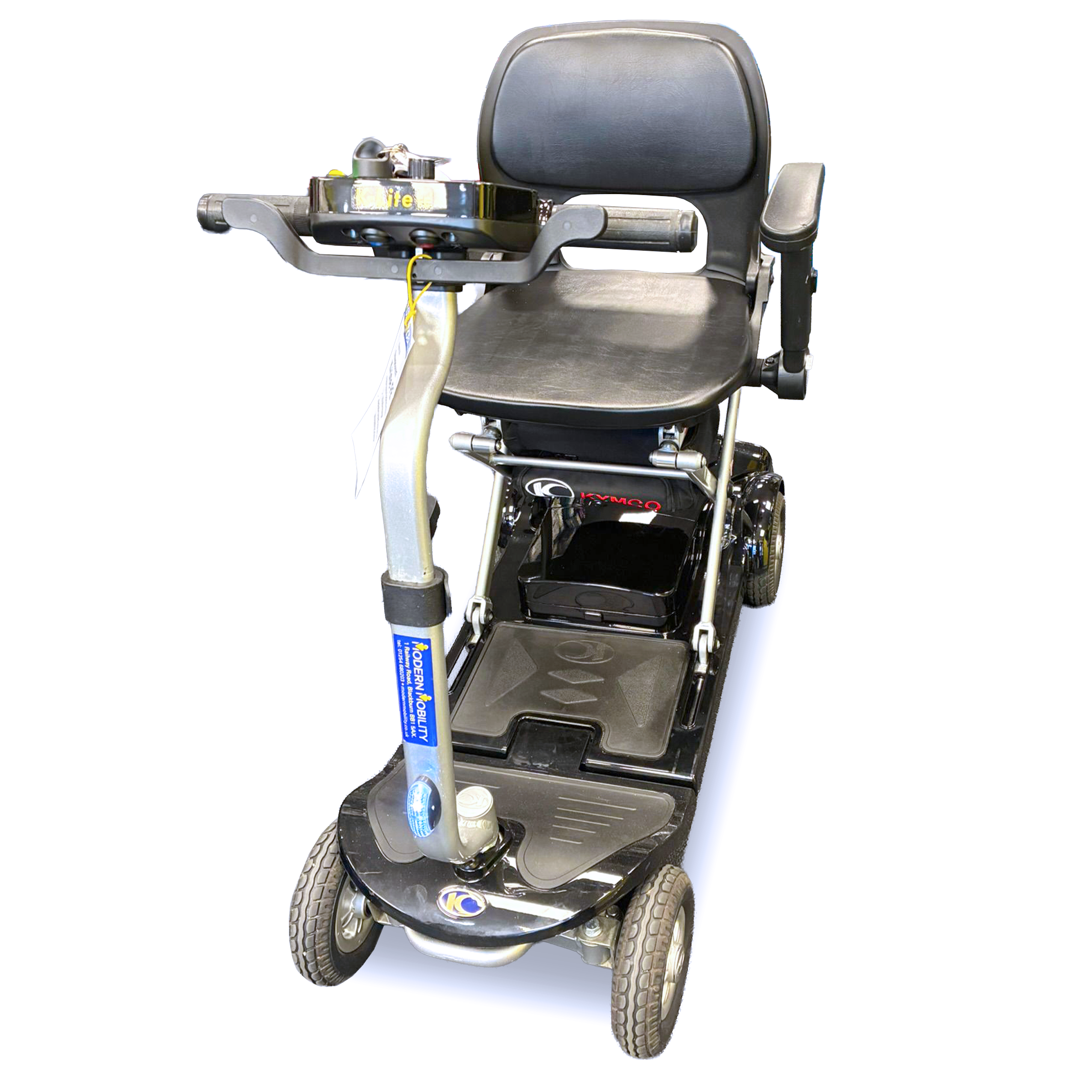 Kymco K-Lite FE Black Approved Used Mobility Scooter front