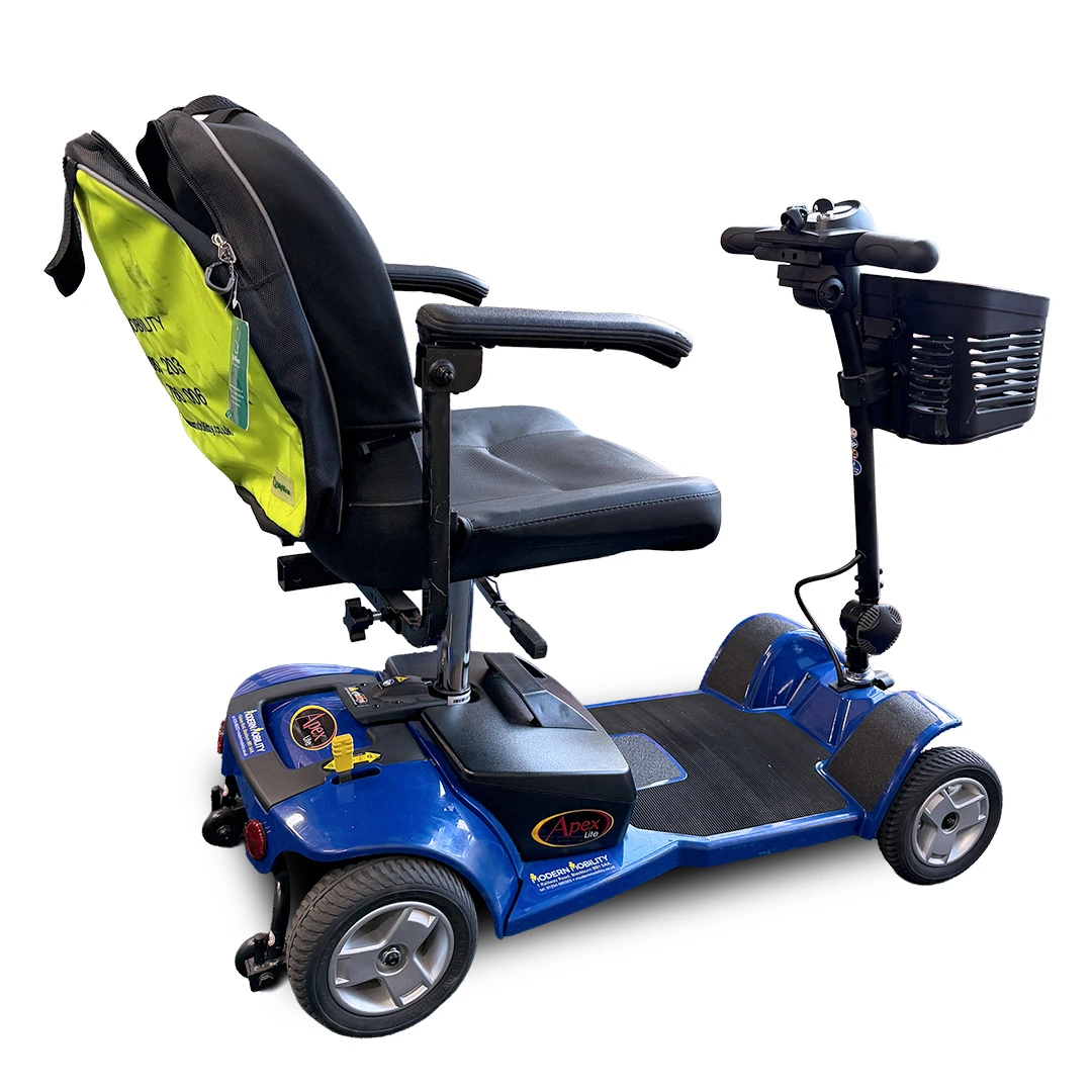 Apex Lite Blue Approved Used Mobility Scooter