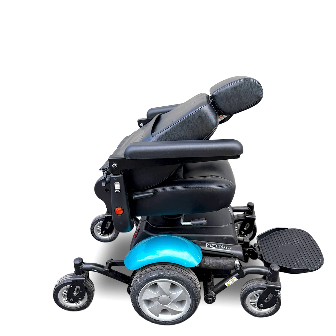 Electric Mobility Rascal P327 Mini Blue Approved Used Powerchair Electric Mobility Rascal P327 Mini Blue Approved Used Powerchair