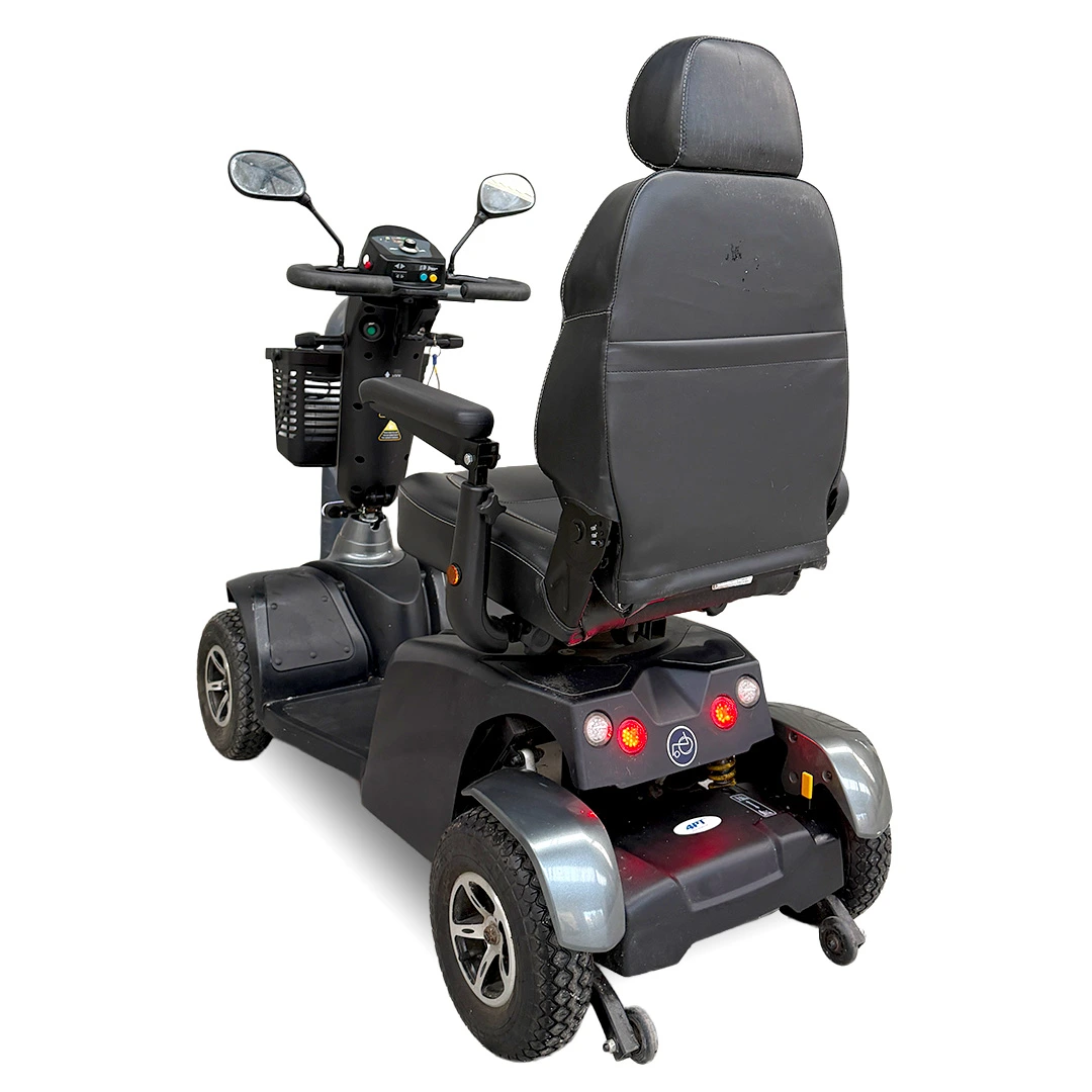 Van Os Roadster DX8 Deluxe Silver Approved Used Mobility Scooter