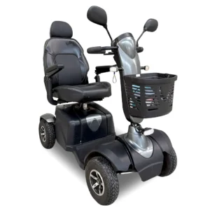 Van Os Roadster DX8 Deluxe Silver Approved Used Mobility Scooter