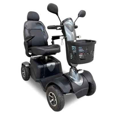 Van Os Roadster DX8 Deluxe Silver Approved Used Mobility Scooter