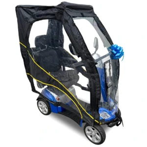 Kymco Agility Blue with Fold-Away Canopy Approved Used Mobility Scooter