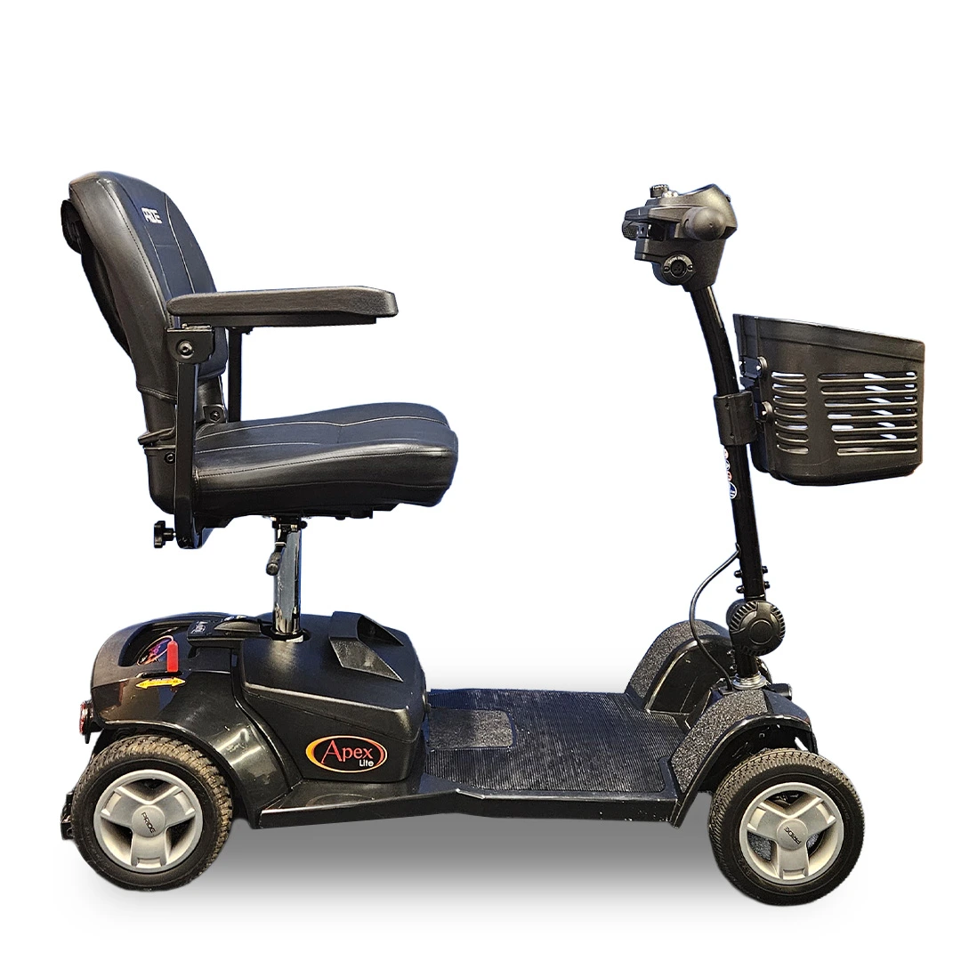Pride Apex Lite Black Approved Used Mobility Scooter