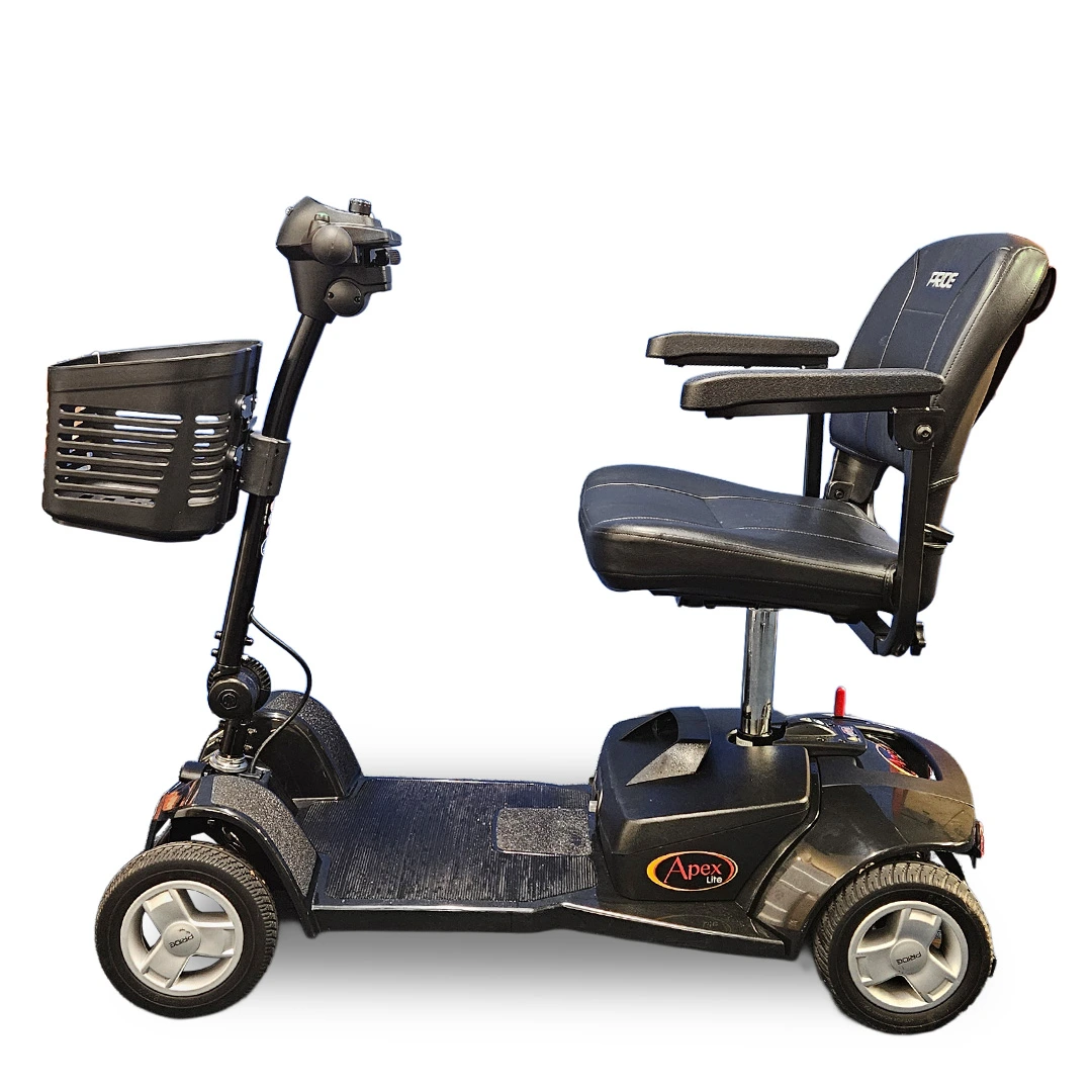 Pride Apex Lite Black Approved Used Mobility Scooter
