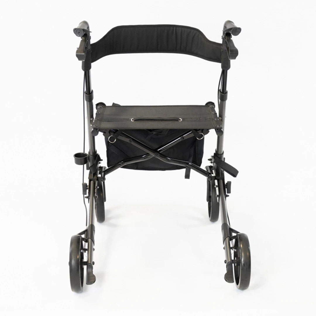 Four Wheel Triple Fold Aluminium Rollator back