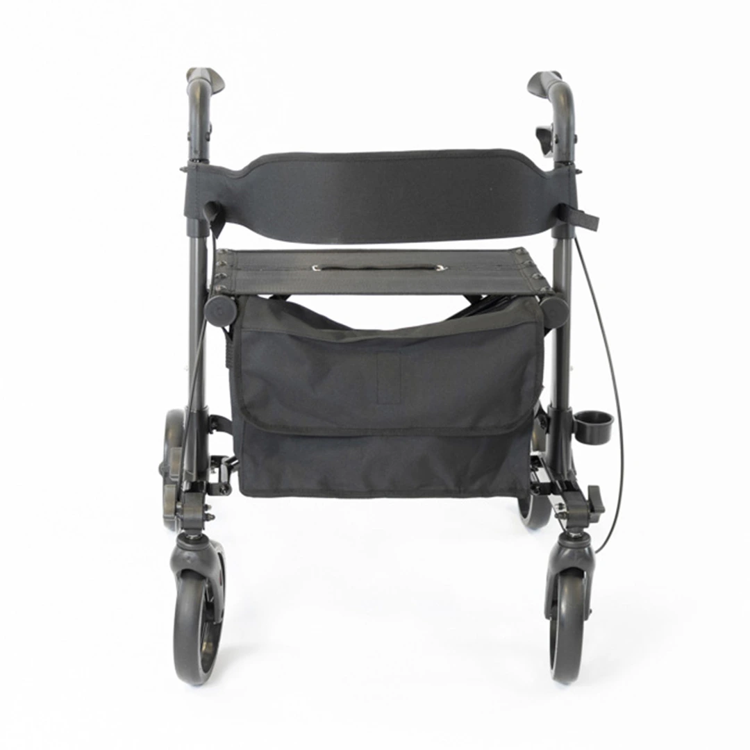Four Wheel Triple Fold Aluminium Rollator front