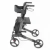Four Wheel Triple Fold Aluminium Rollator left side