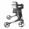 Four Wheel Triple Fold Aluminium Rollator right side