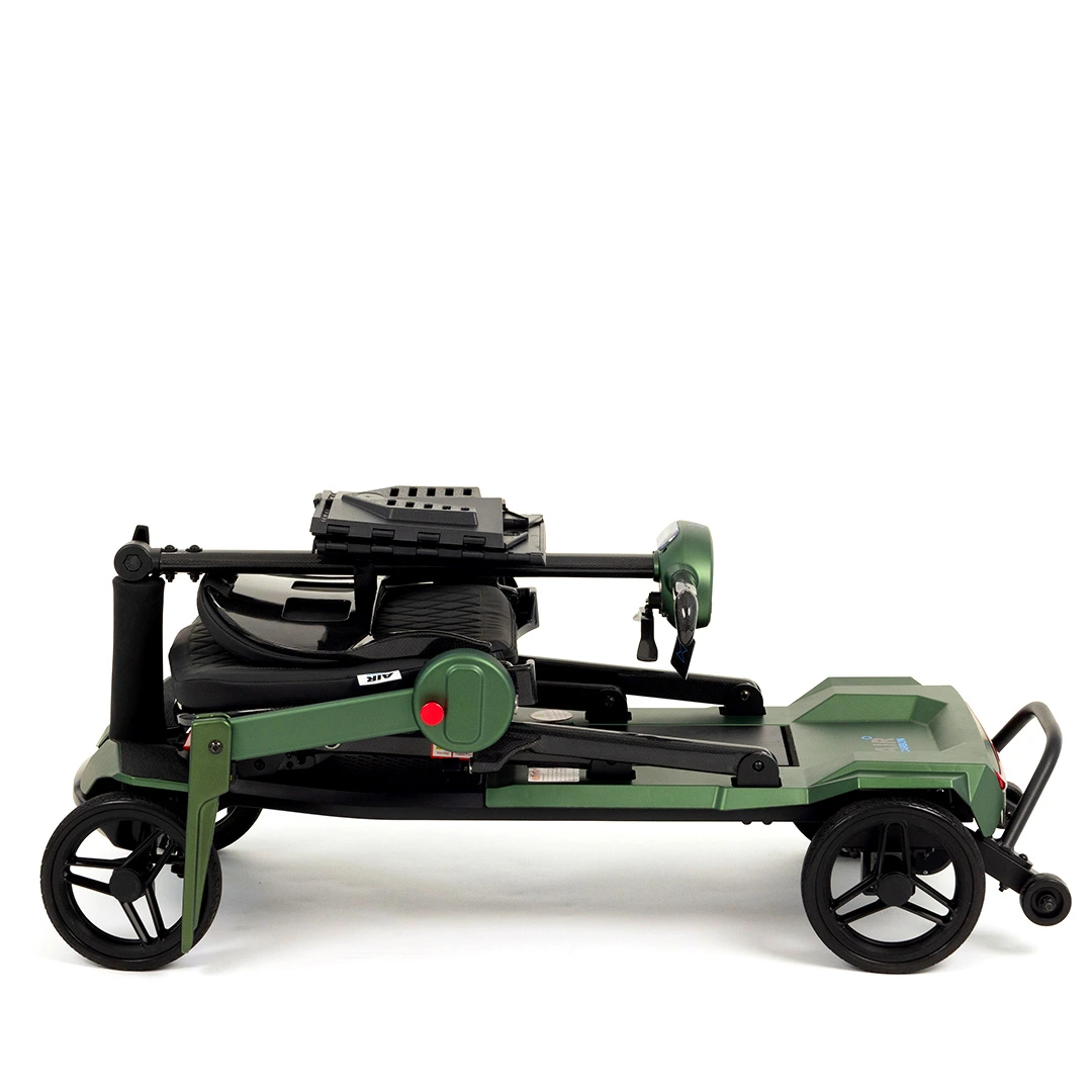 Monarch Air Carbon Folding Mobility Scooter folded Monarch Air Carbon Folding Mobility Scooter folded