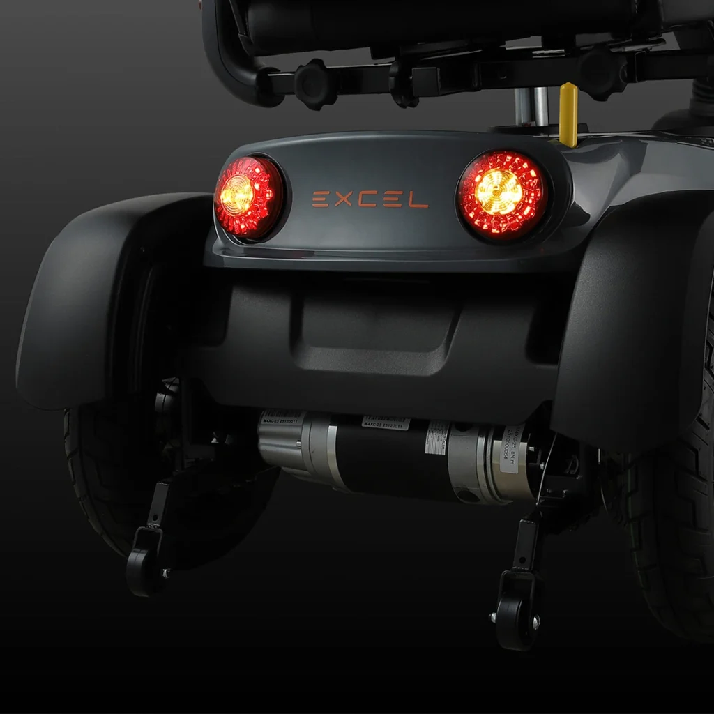 VanOs Galaxy Deluxe EVO mobility scooter rear lights