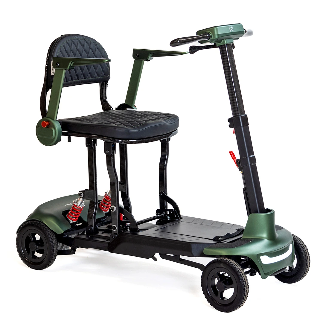 Monarch Smarti Plus Folding Mobility Scooter green